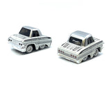 1:64 1964 Chevrolet Impala Lowrider -- White -- CarTuned: MiJo Exclusive Series 1