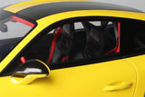 1:12 Porsche 911 (991.2) GT2 RS Weissach -- Yellow/Black -- GT Spirit GT535