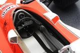 (Pre-Order) 1:8 1976 James Hunt -- Japanese GP 3rd Place -- #11 McLaren M23 -- Spark F1