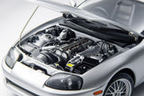1:18 Toyota Supra A80 w/BBS Wheels -- Silver -- Whelart