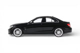 (Pre-Order) 1:18 Mercedes-Benz C63 AMG (Brabus B63S) -- Obsidian Black -- GT Spirit