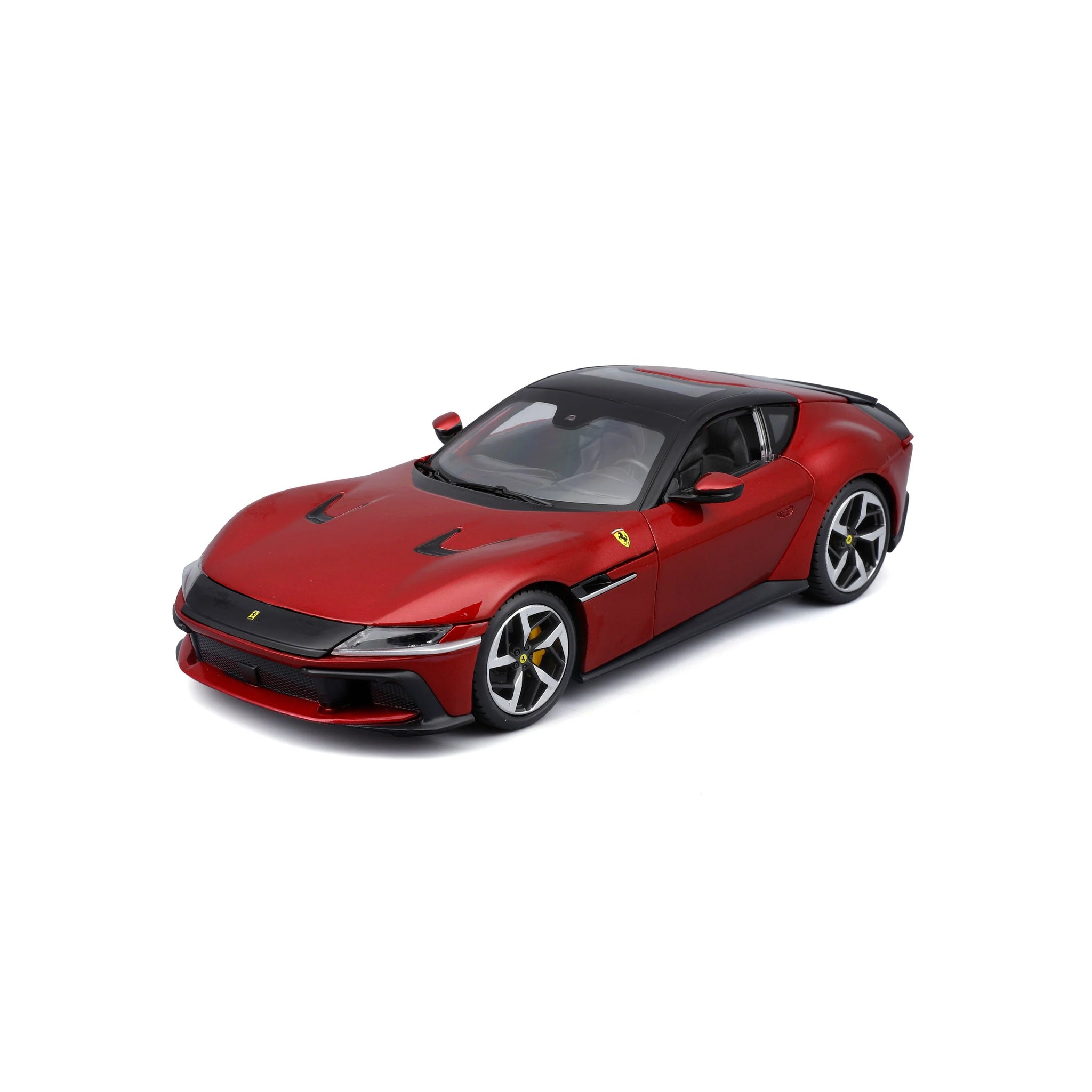 Bburago 1:24 Ferrari Purosangue Red Diecast Model Car – 2023 Edition With Display Stand