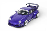 (Pre-Order) 1:18 RWB 993 (Porsche 911) -- "Son Goku" Purple -- GT Spirit