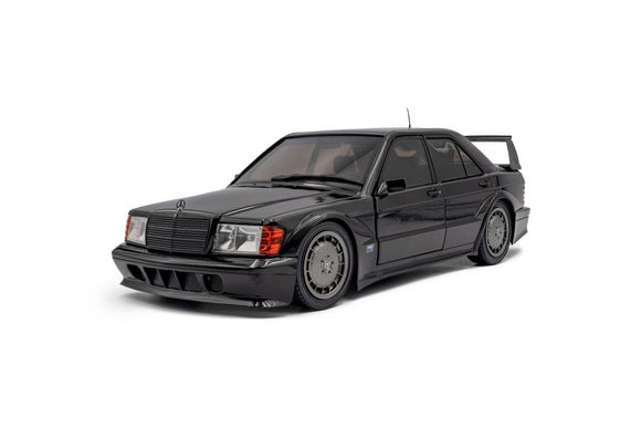 1:18 Mercedes-Benz 190 (W201) Evo II - Solido Works -- Black -- Solido