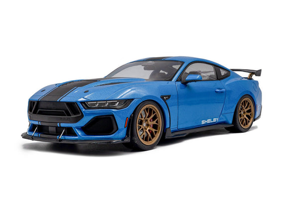 1:18 Shelby Mustang Super Snake 2025 -- Grabber Blue Metallic -- Solido Ford
