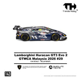 (Pre-Order) 1:64 2026 GTWCA Malaysia -- #29 Lamborghini Huracan GT3 EVO -- Trends Hobby