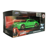1:32 Porsche 911 GT3 RS 997 -- Green w/Black Stripes -- Fast & Furious JADA