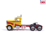 1:64 1963 Peterbilt 281 -- Yellow / Red -- IXO Models Truck