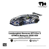 (Pre-Order) 1:64 2026 GTWCA Malaysia -- #29 Lamborghini Huracan GT3 EVO -- Trends Hobby