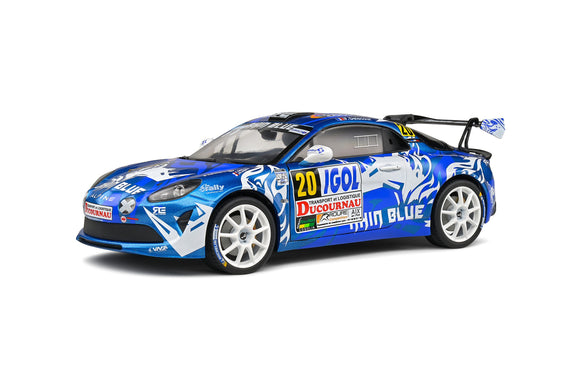 1:18 2021 Rallye Du Var -- #20 Alpine A110 RallyE -- Solido