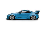 1:18 Toyota GR86 PANDEM Rocket Bunny 2024 -- Baby Blue/Black -- Solido