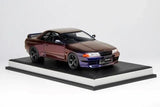 1:18 Nissan R32 Skyline GTR Customised -- Midnight Purple -- Motorhelix MH027CP