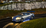 Scalextric 1:32 -- Brian's Nissan R34 Skyline GTR - Fast And Furious - C4674