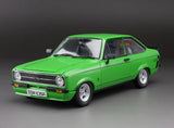 1:18 1976 Ford Escort MKII RS Mexico -- Signal Green -- Sunstar