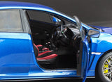 1:18 Subaru Impreza WRX STi (S207) Custom Version 2018 -- Blue Pearl -- Sunstar