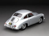 1:18 1957 Porsche 356A 1500 GS Carrera GT -- Silver Metallic -- Sunstar