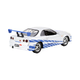 1:32 Brian's Nissan Skyline R34 GT-R -- Silver/Blue -- Fast & Furious JADA