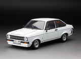 1:18 1976 Ford Escort MKII RS Mexico -- Diamond White -- Sunstar