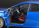1:18 Subaru Impreza WRX STi (S207) Custom Version 2018 -- Blue Pearl -- Sunstar