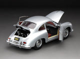 1:18 1957 Porsche 356A 1500 GS Carrera GT -- Silver Metallic -- Sunstar