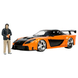 1:24 Han's Mazda RX7 w/Figurine -- Fast & Furious JADA