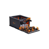 1:43 2024 Oscar Piastri w/Pit Stop Diorama -- #81 McLaren MCL38 -- Bburago F1