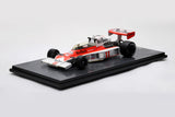 (Pre-Order) 1:8 1976 James Hunt -- Japanese GP 3rd Place -- #11 McLaren M23 -- Spark F1