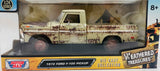 1:24 1972 Ford F100 Pickup -- Weathered Beige -- MotorMax