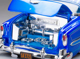 (Pre-Order) 1:18 1954 Chevrolet Bel Air Coupe Lowrider -- Blue Metallic -- Sunstar