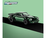1:64 1975 Porsche 911 (930) Turbo -- Metallic Green -- Majorette: Collection