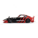 1:64 Nissan Fairlady Z Kaido GT ADVAN -- Kaido House x Mini GT KHMG172