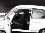 1:18 1976 Ford Escort MKII RS Mexico -- Diamond White -- Sunstar