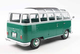 1:18 Volkswagen Kombi T1 Samba 1962 -- Dark Green/White -- Solido