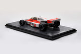 (Pre-Order) 1:8 1976 James Hunt -- Japanese GP 3rd Place -- #11 McLaren M23 -- Spark F1