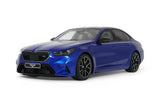 1:18 BMW M5 (G90) -- Marina Bay Blue Metallic -- GT Spirit