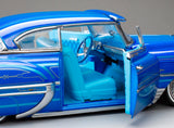 (Pre-Order) 1:18 1954 Chevrolet Bel Air Coupe Lowrider -- Blue Metallic -- Sunstar