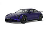 1:18 2023 Porsche Taycan Turbo GT -- Purple Sky Metallic -- GT Spirit GT520