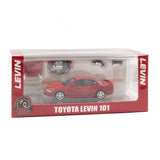 1:64 Toyota Corolla Levin AE101 -- Red -- BM Creations Toy Car Salon