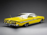 (Pre-Order) 1:18 1961 Chevrolet Impala Lowrider -- Yellow -- Sunstar
