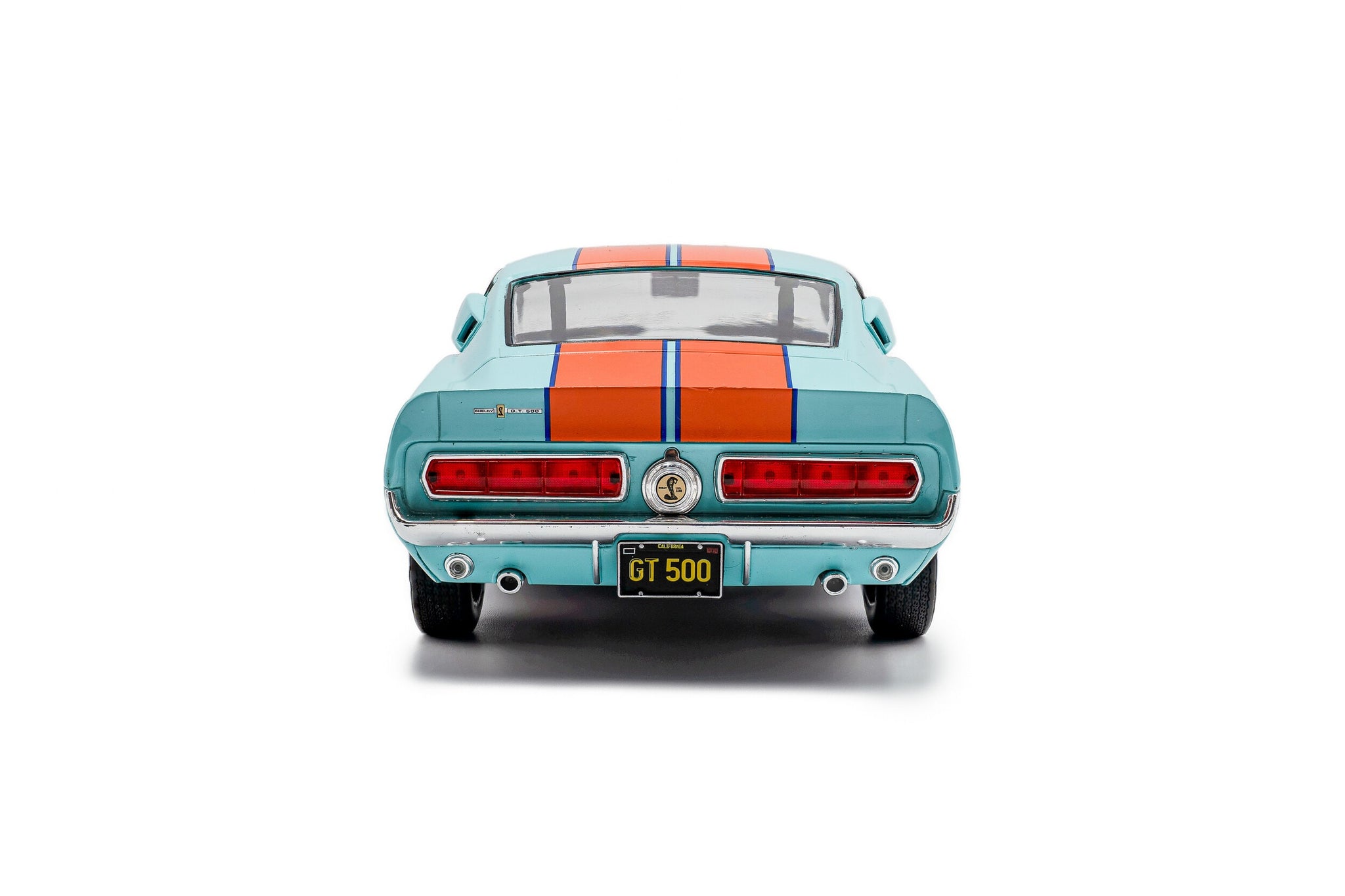 1:18 1967 Shelby Mustang GT500 -- #4 Gulf Racing Tribute -- Solido For