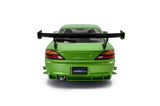 1:18 Nissan Silvia S15 Spec-R Aero 1999 -- Green -- Solido