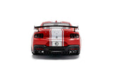 1:18 Shelby Mustang Super Snake 2025 -- Race Red w/White Stripes -- Solido Ford