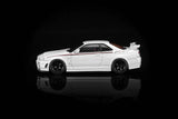 (Pre-Order) 1:64 Nissan GTR (R34) Skyline NISMO -- White Pearl -- Motorhelix