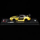 1:64 Honda S2000 J'S Racing -- Yellow/Black - EVENT EXCLUSIVE -- INNO64