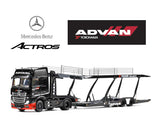 (Pre-Order) 1:64 Mercedes-Benz Actros AMG Auto Transporter Truck -- ADVAN Yokohama -- GCD