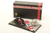 (Pre-Order) 1:43 Car/1:5 Helmet Set -- 2025 Lewis Hamilton -- Las Vegas GP -- Looksmart F1