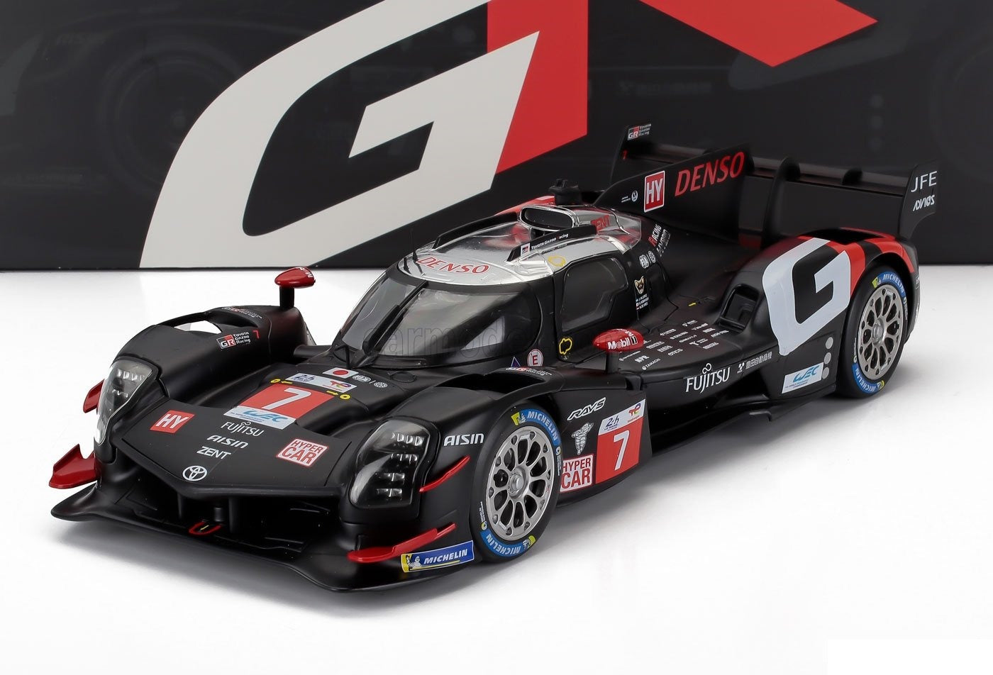 1/18 トヨタ GR010 hybrid ルマン 2024 二位 7号車 1:18 2024 LeMans 24 Hour 2nd Place -- #7 Toyota GR010 Hybrid -- IXO Mo