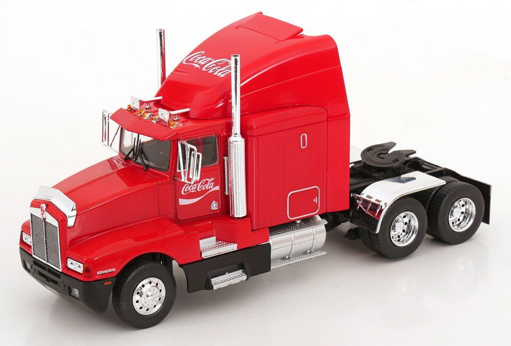 1:43 Coca-Cola Christmas Santa -- 1986 Kenworth T600 Truck w/Trailer -