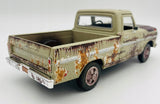 1:24 1972 Ford F100 Pickup -- Weathered Beige -- MotorMax