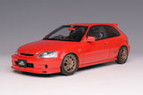 1:18 Honda Civic (EK9) Type R Mugen -- Milano Red -- Motorhelix M85026